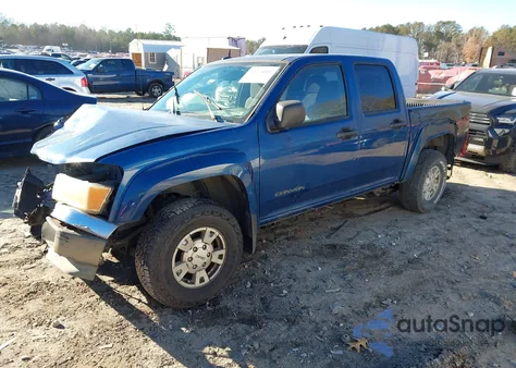 2005 GMC Canyon Sle from USA, damaged, VIN 1GTDS136958242117